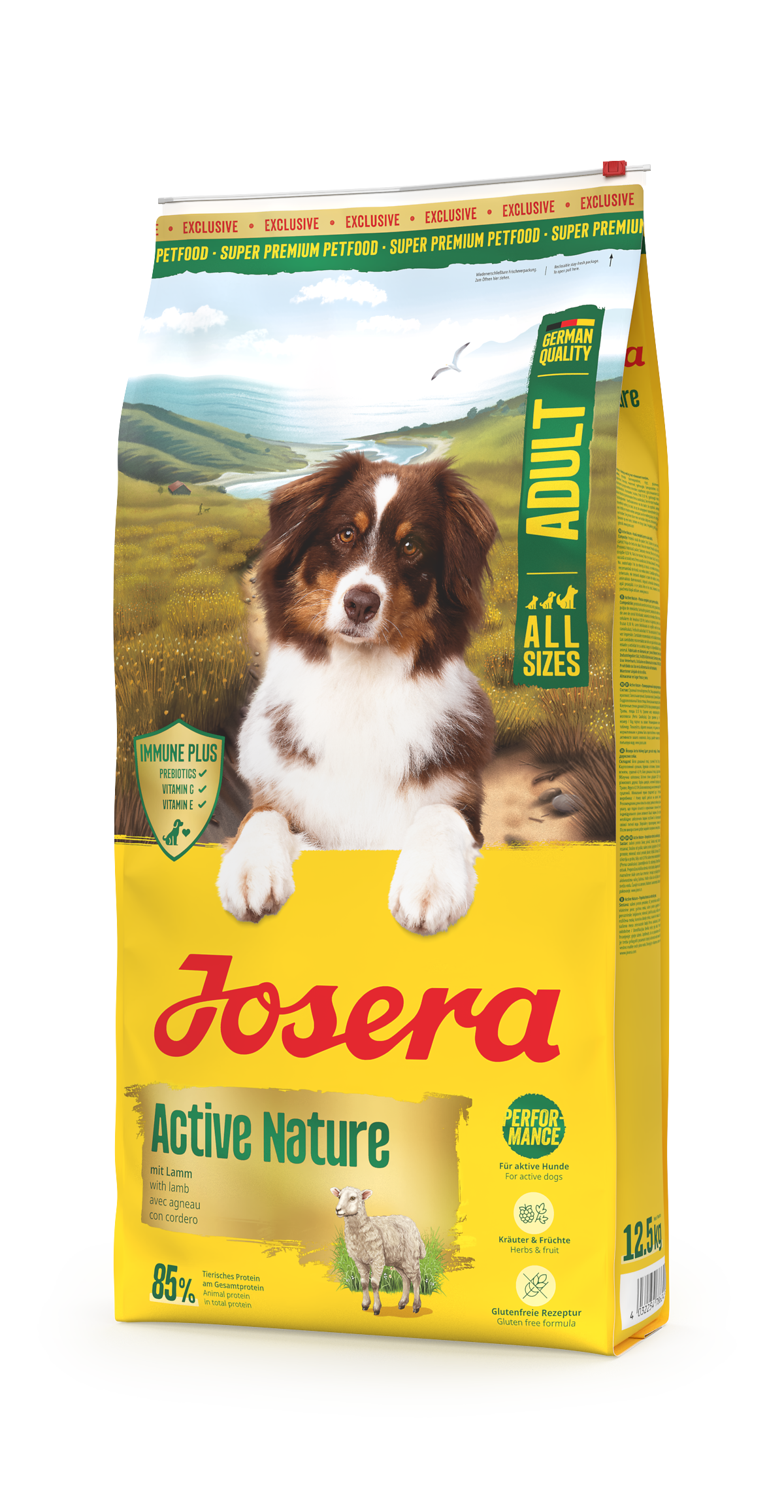 Verpackung Josera Active Nature
