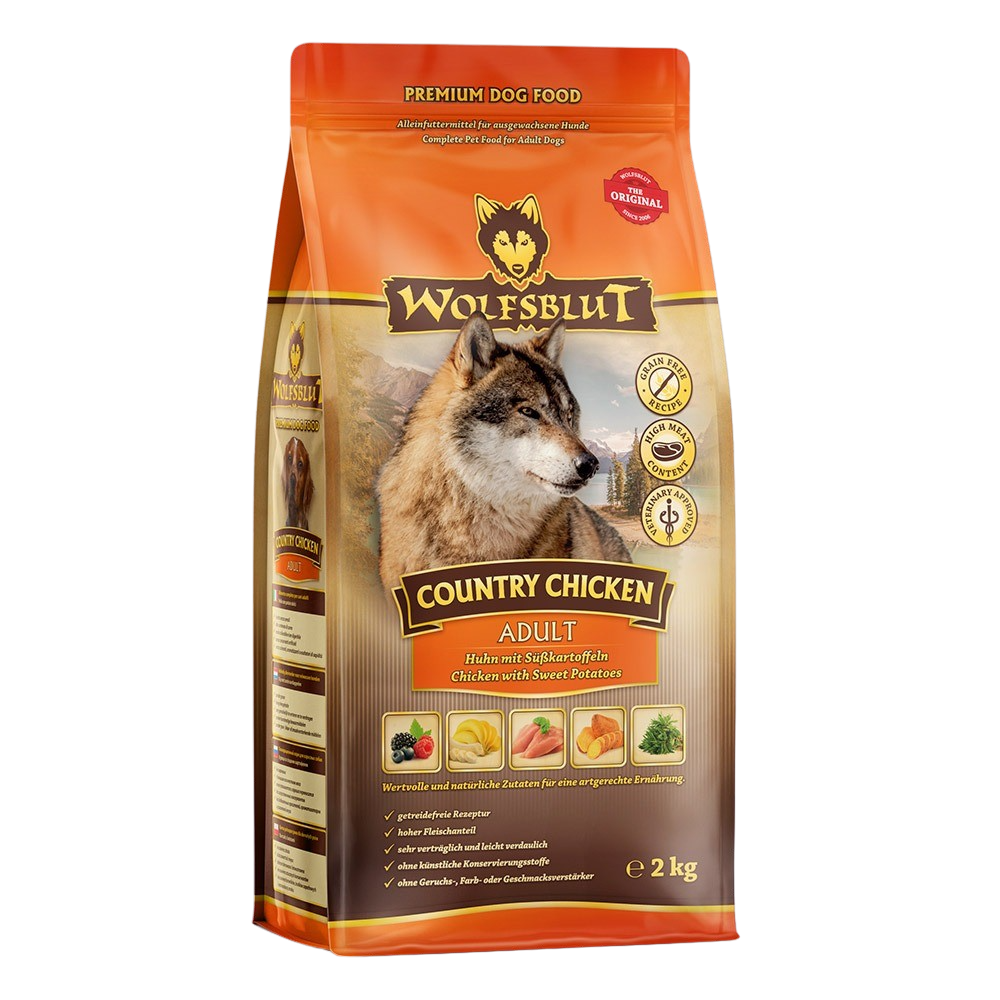 Verpackung Wolfsblut Adult Country Chicken